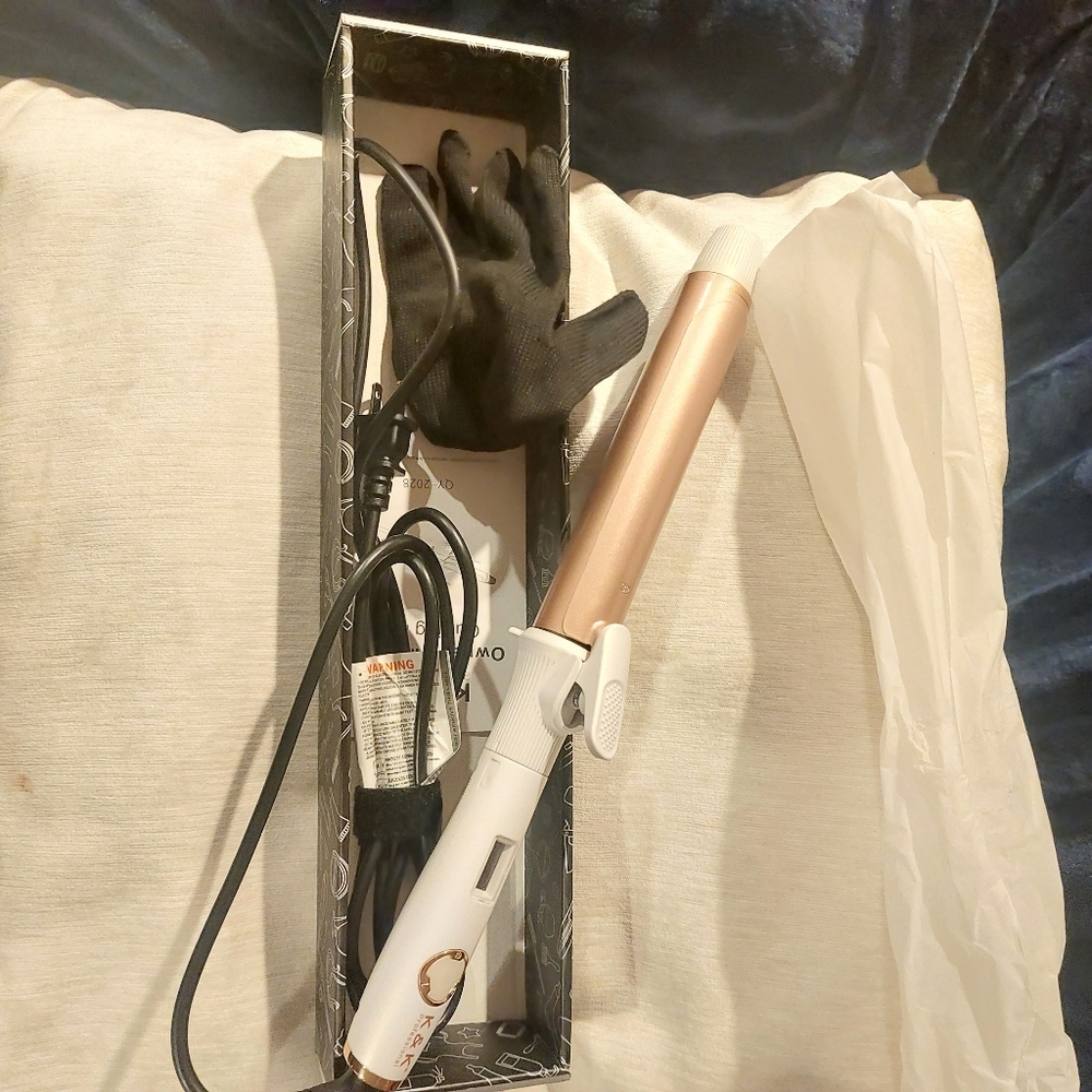 K & K professional Curling Iron New
